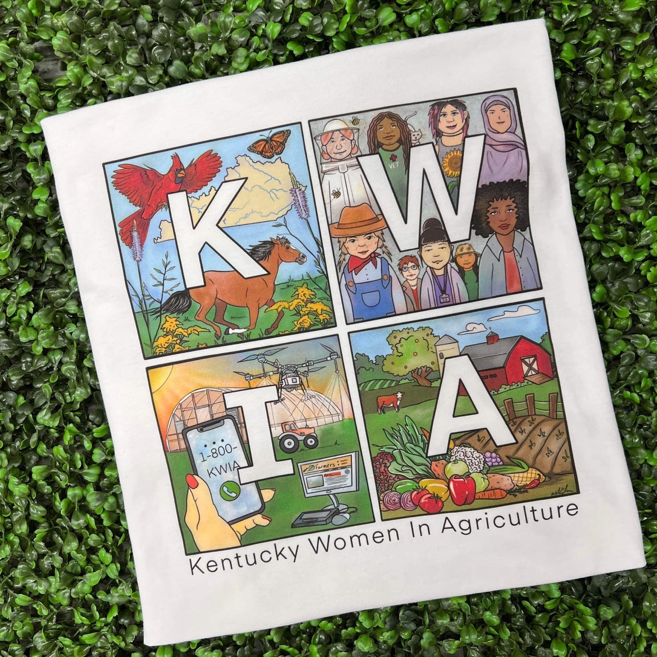 KWIA Block Short Sleeve T-Shirt