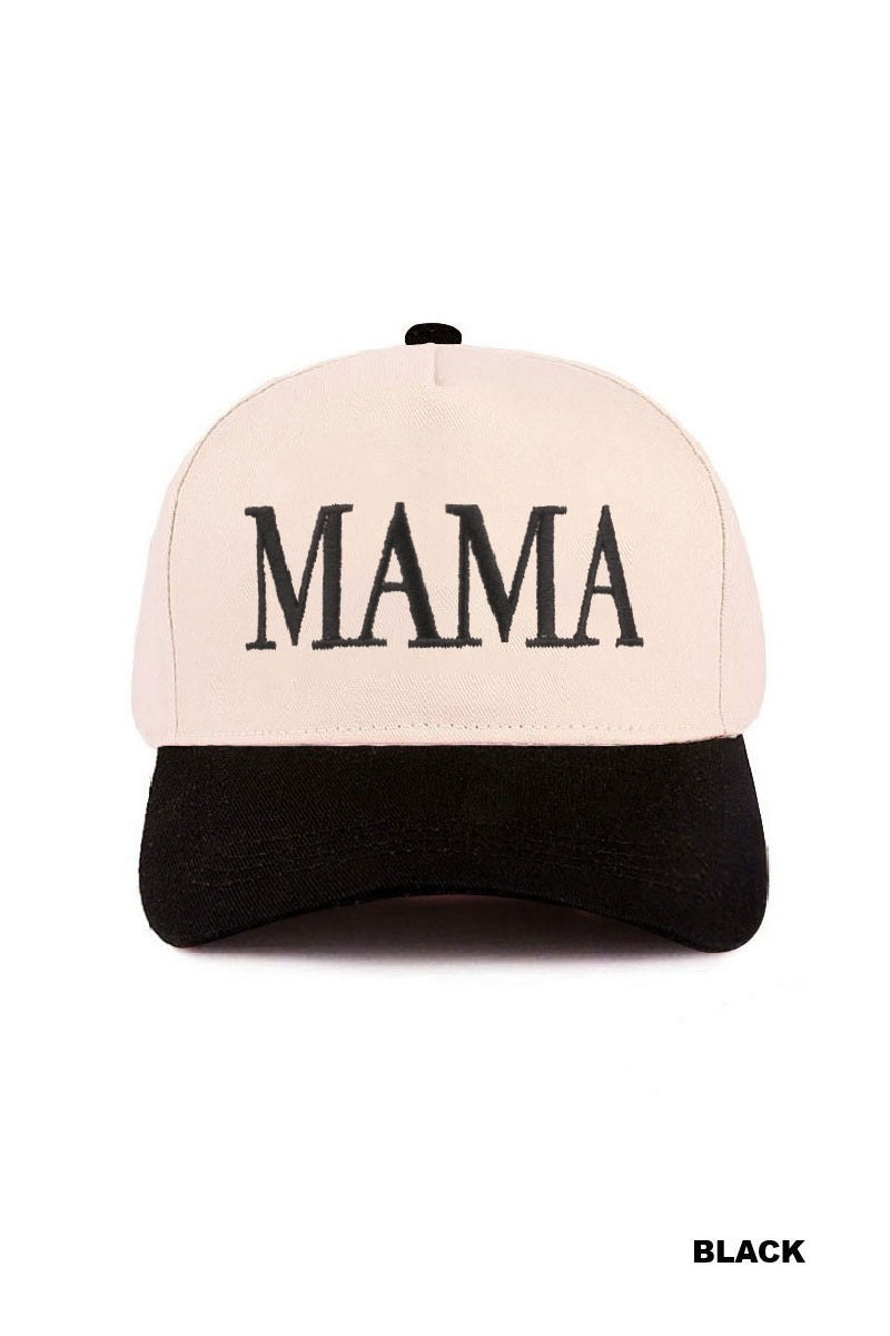 Black | Canvas Mama Hat