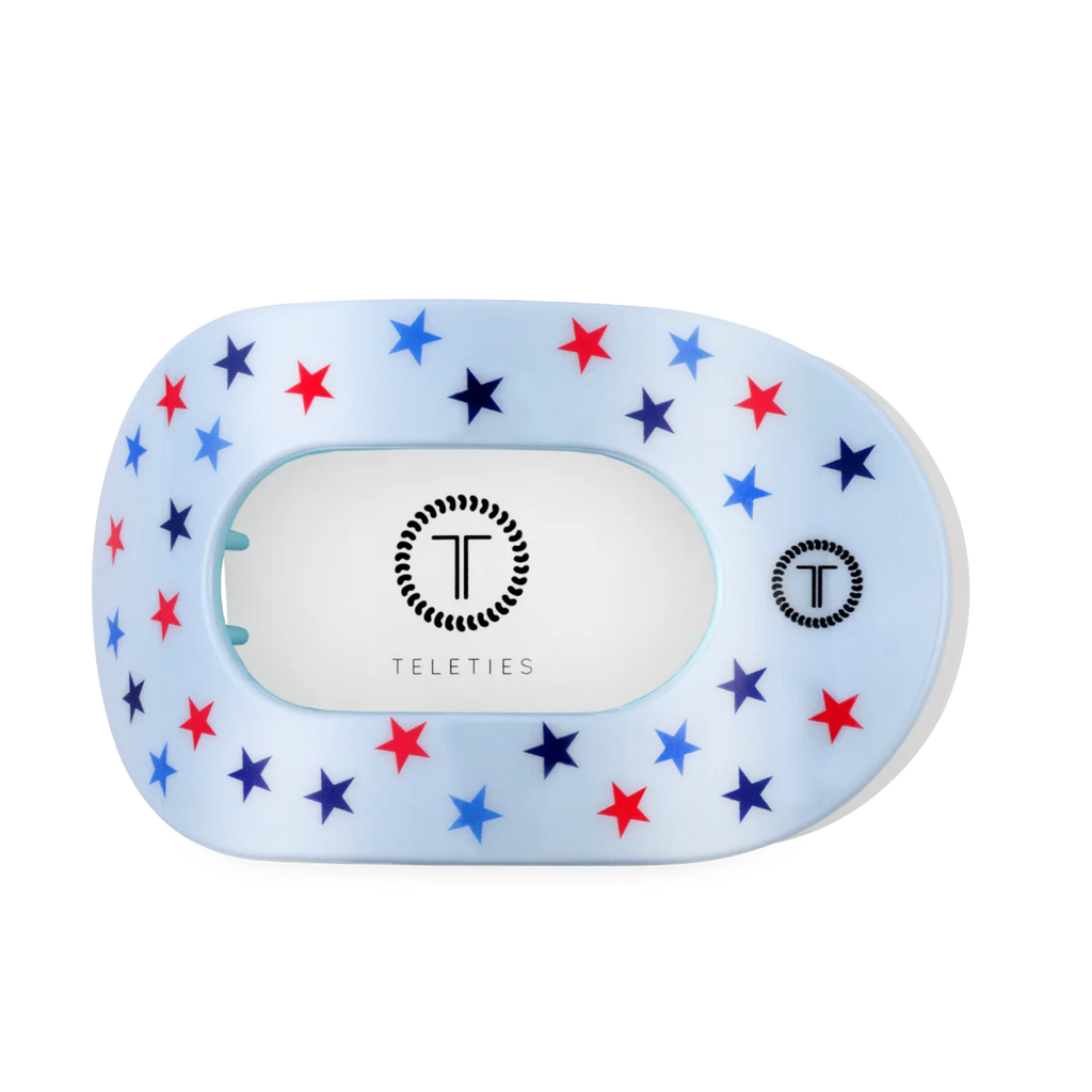 United We Sparkle - Flat Round TELETIES Hair Clip