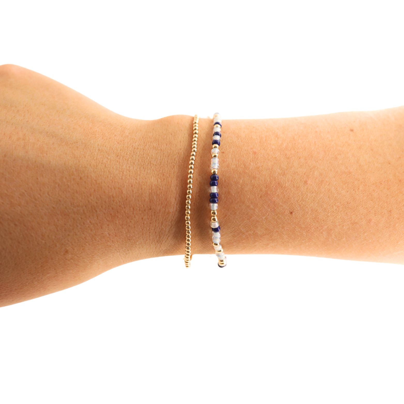 No Blues Here Sprinkle Bracelet: Standard 6.75 inch | Beaded Blondes