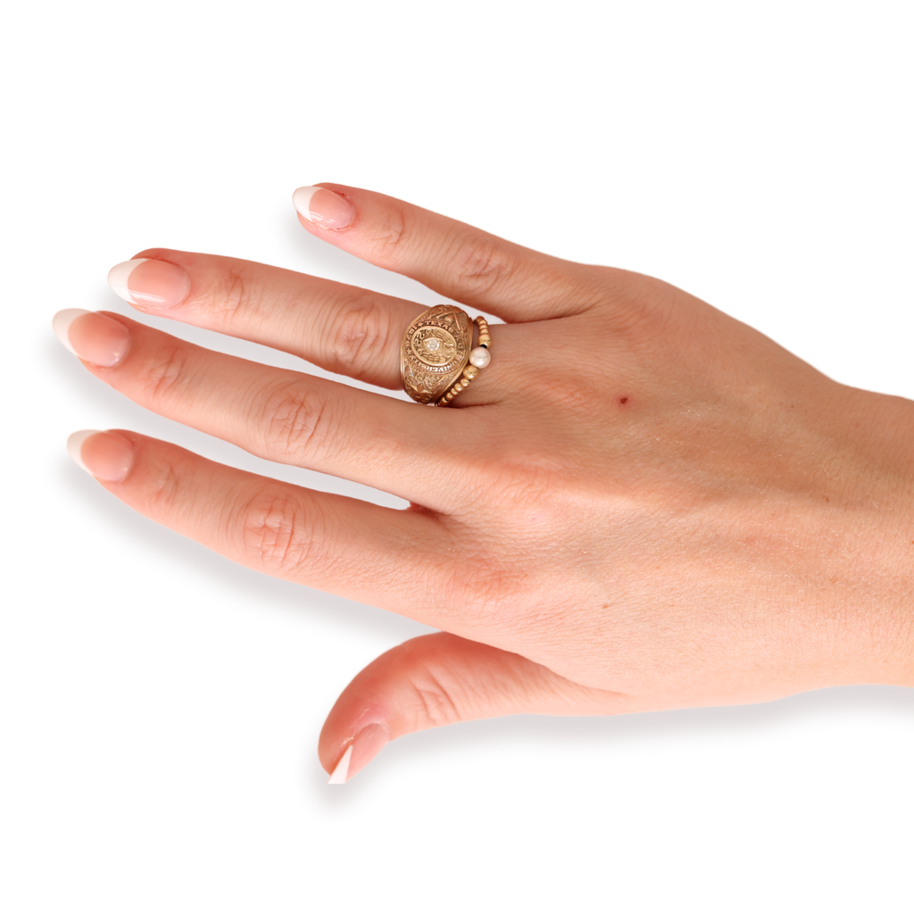 Sutton Pearl Ring | Beaded Blondes
