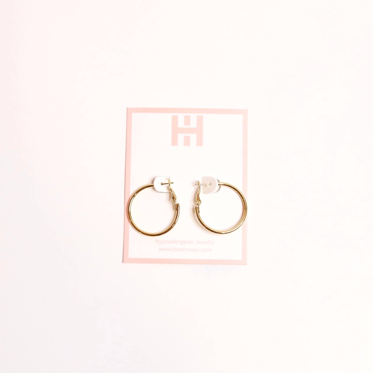 The Holly Hoop - 1" : Yellow Gold