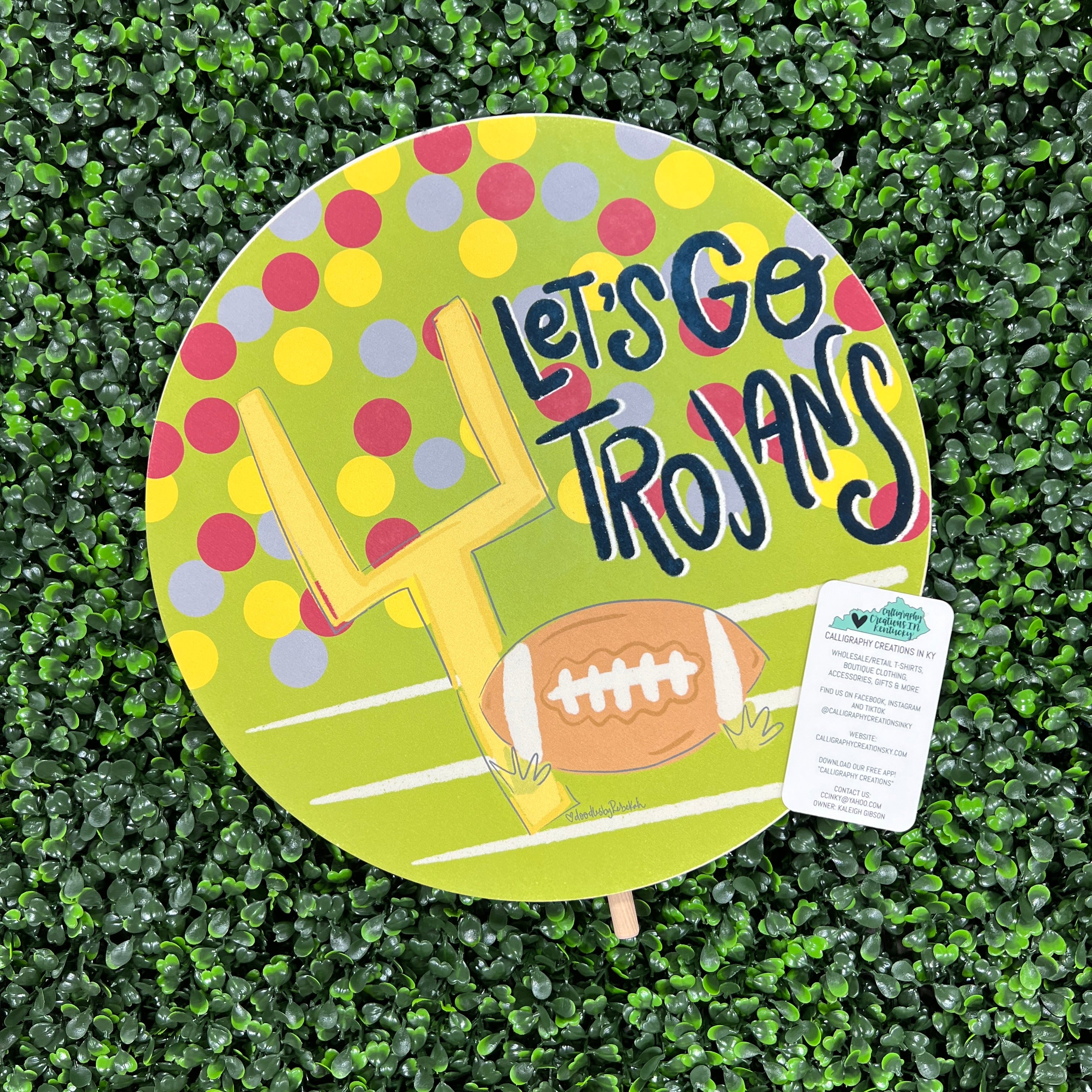 Let’s Go Trojans Doodles By Rebekah Topper *FINAL SALE*
