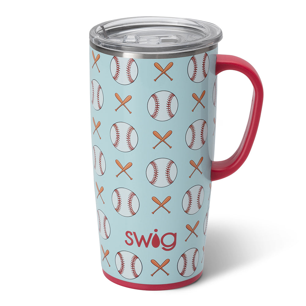 Home Run 22 oz Swig Travel Mug