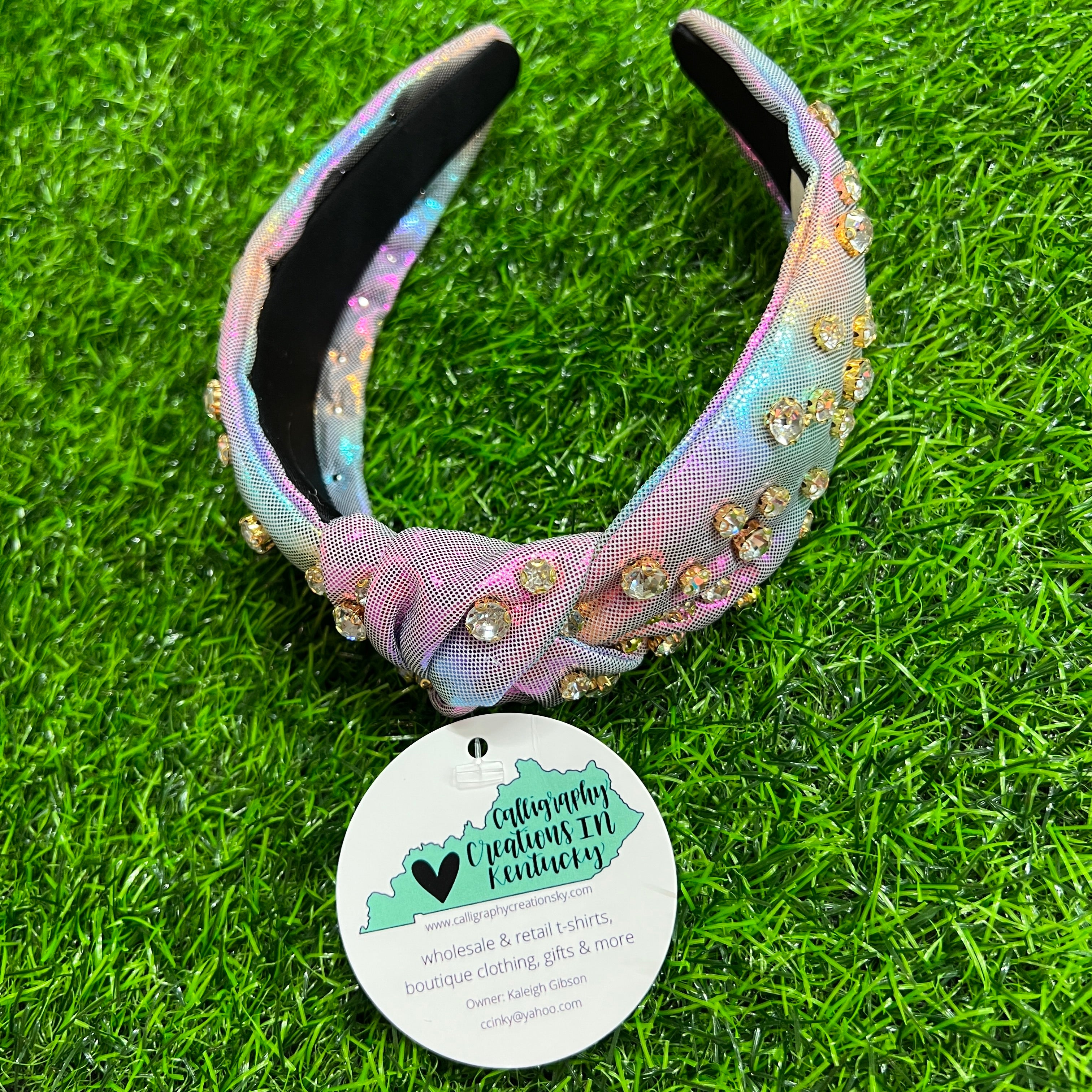Rainbow Iridescent Headband