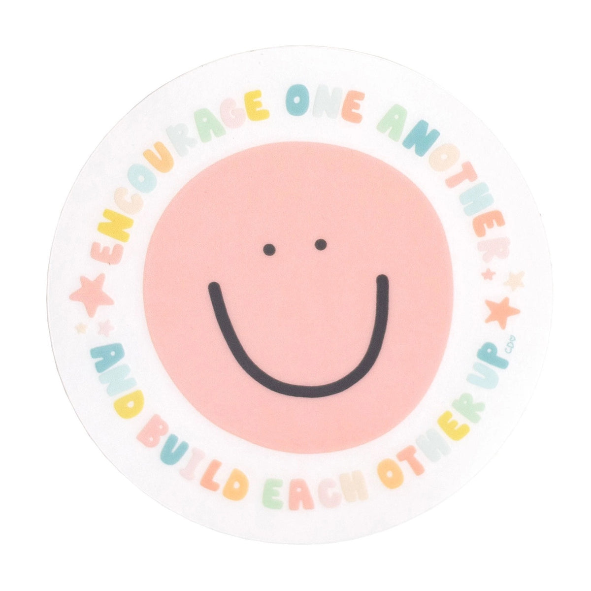 Encouraged Sticker Encourage Sticker – Calligraphy Creations In KY