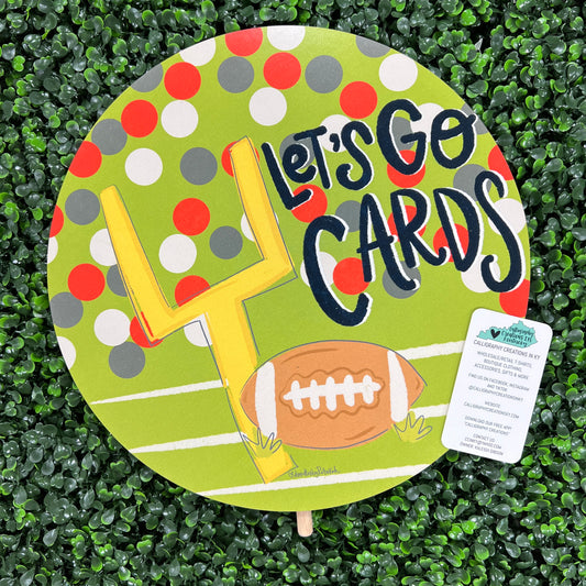 Let’s Go Cards Topper FINAL SALE
