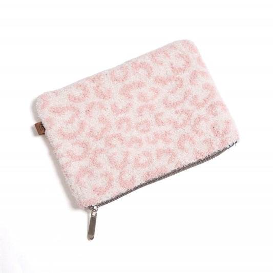 Pink Leopard | Small ComfyLuxe Travel Pouch