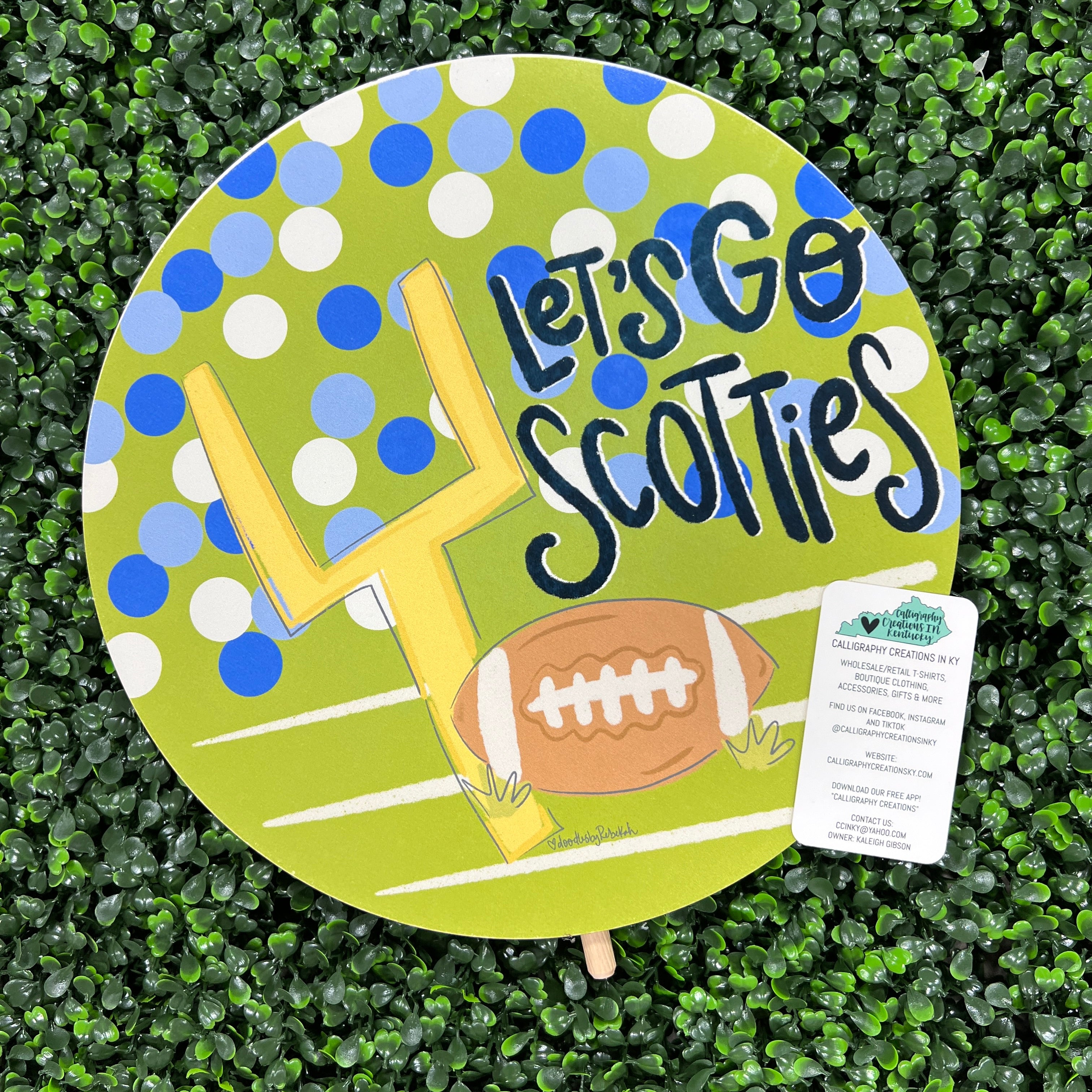 Let’s Go Scotties Doodles By Rebekah Topper *FINAL SALE*