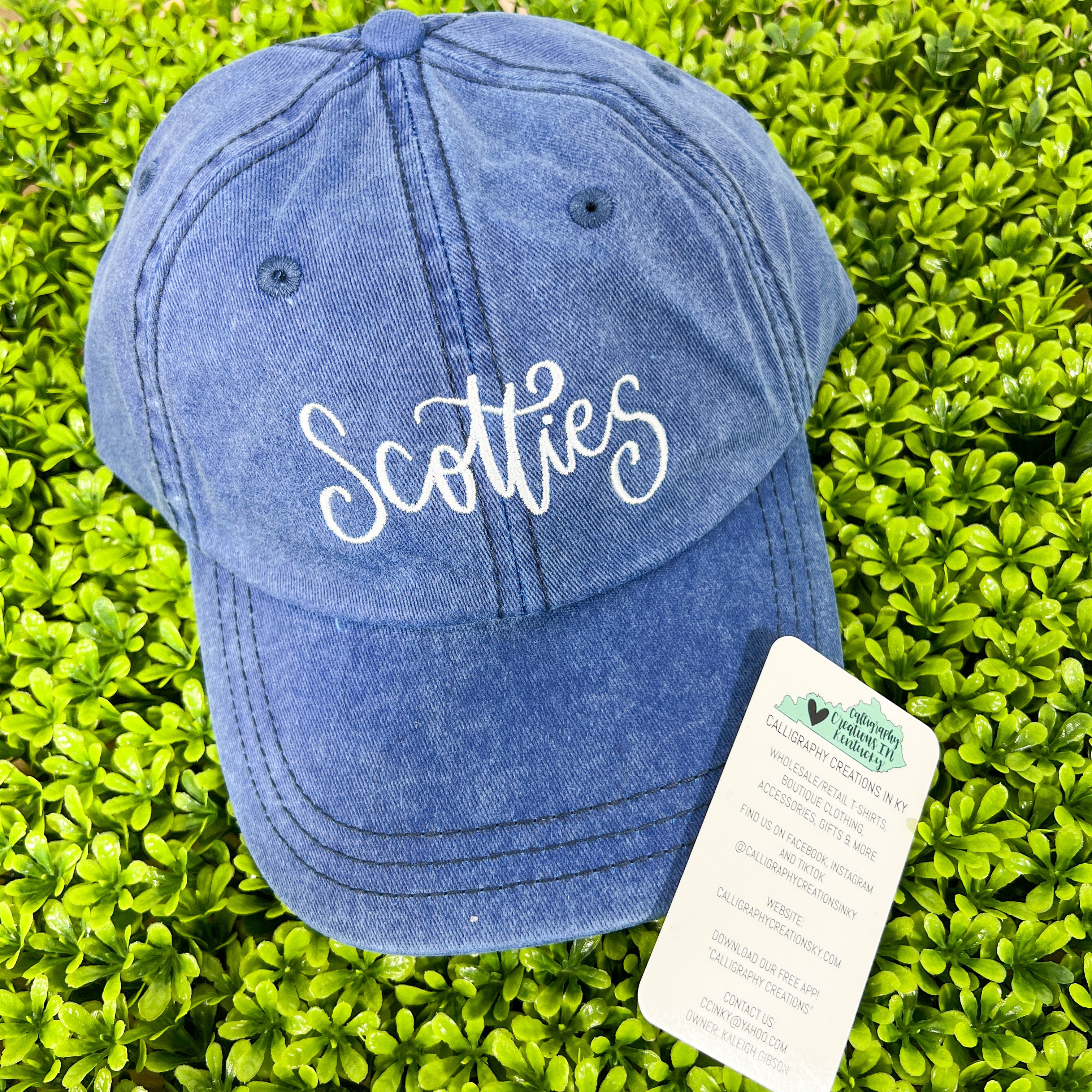 Scotties Embroidered Hat *FINAL SALE*