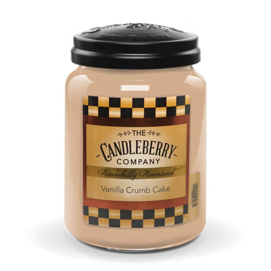 Vanilla Crumb Cake Large Candleberry Candle