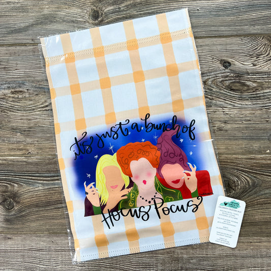 Hocus Pocus Garden Flag