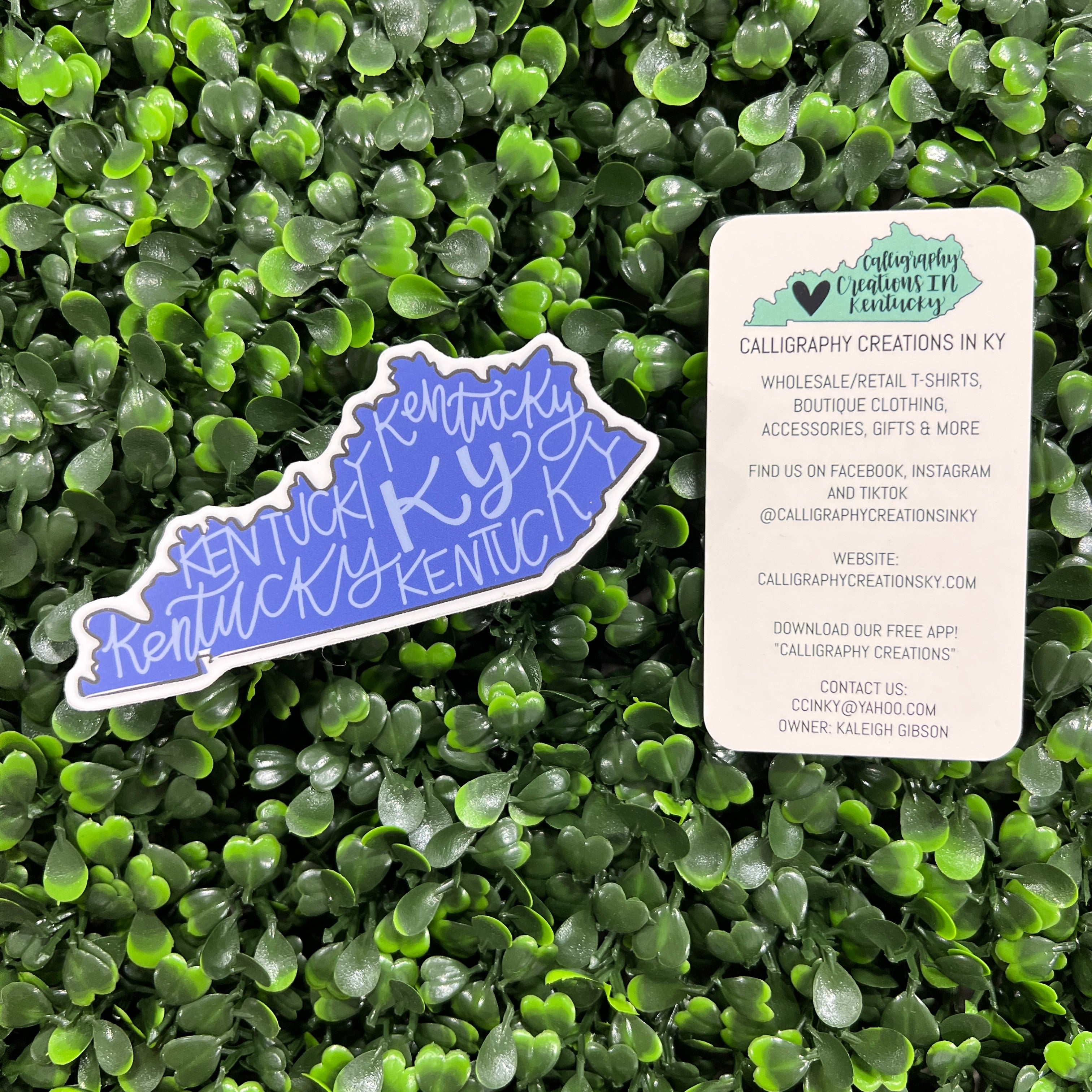 Ky Sticker - Doodles By Rebekah