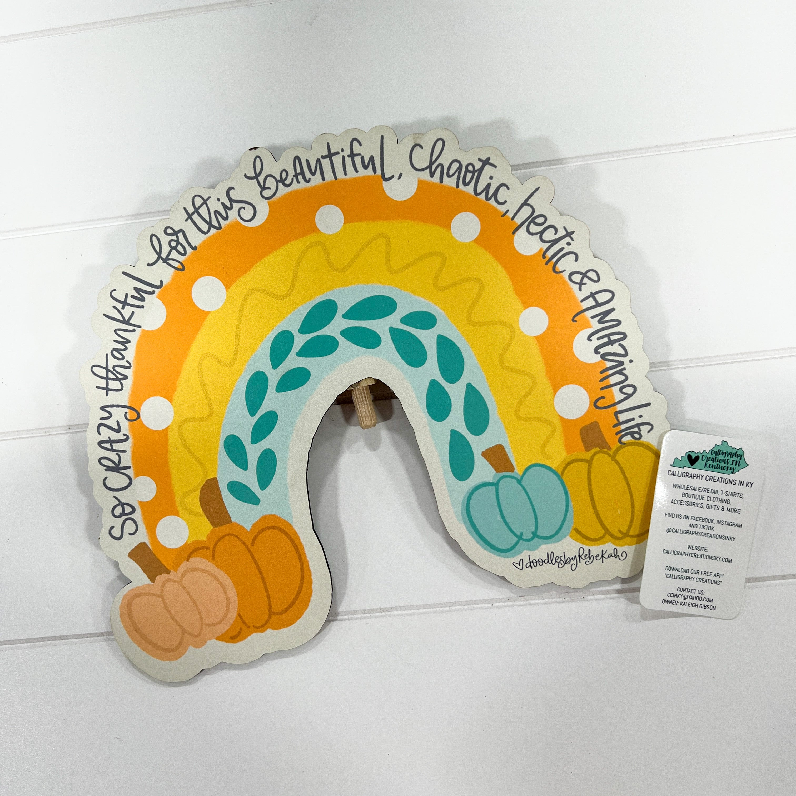 So Crazy Thankful Doodles By Rebekah Topper *FINAL SALE*