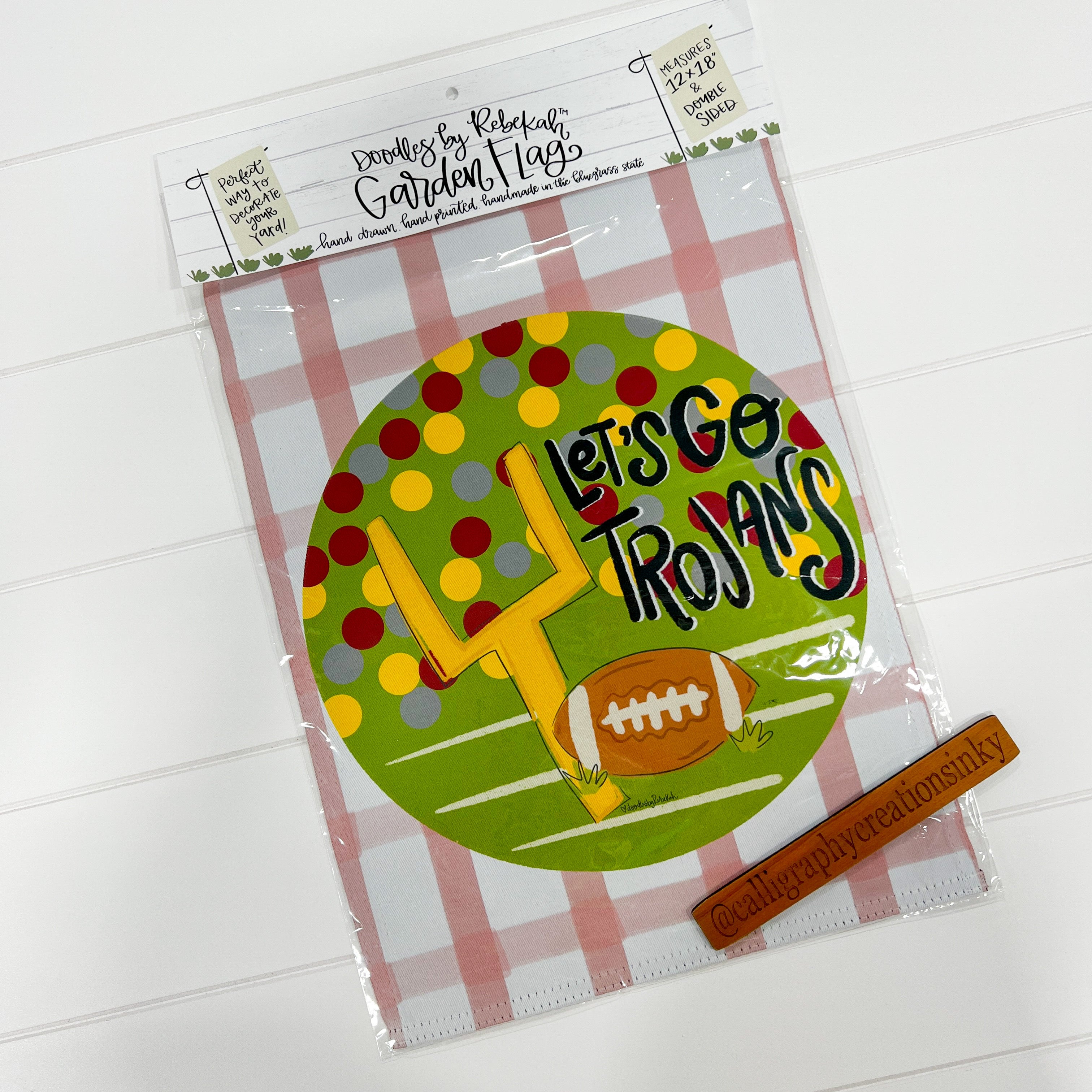 Let’s Go Trojans Football Garden Flag *FINAL SALE*