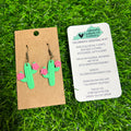 Cactus Earrings *FINAL SALE*