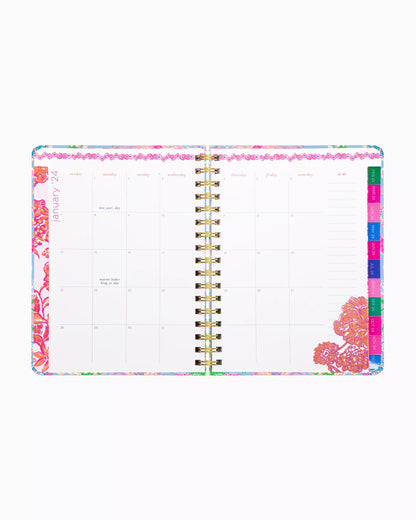 Celestial Blue Cay To My Heart | Lilly Pulitzer 17 Month Agenda *No Daily Pages*