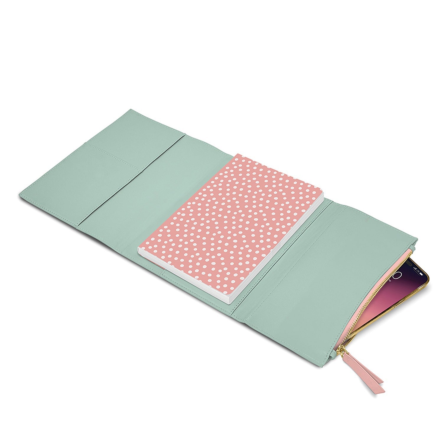 Sage & Blush Keri Notebook Organizer