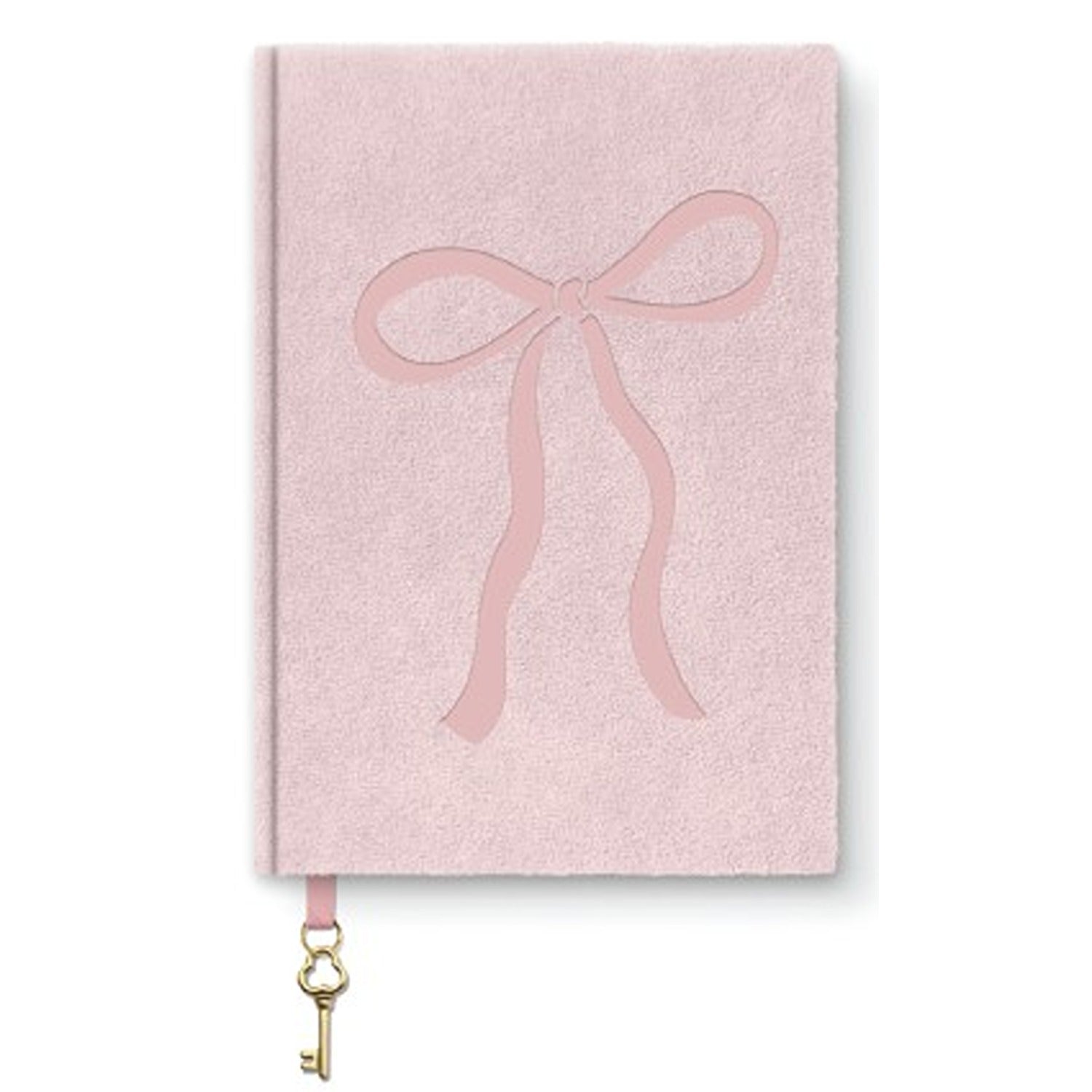 Sweetheart Pink Bow Olivia Velvet Journal