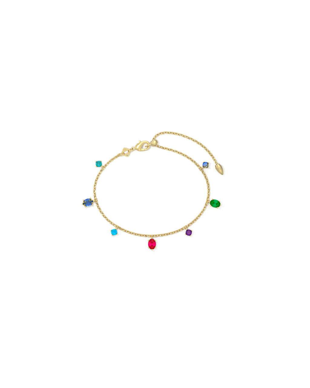 Kendra Scott Cailin Delicate Chain Bracelet Gold Multi Mix