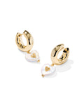 Kendra Scott Sasha Heart Huggie Earrings