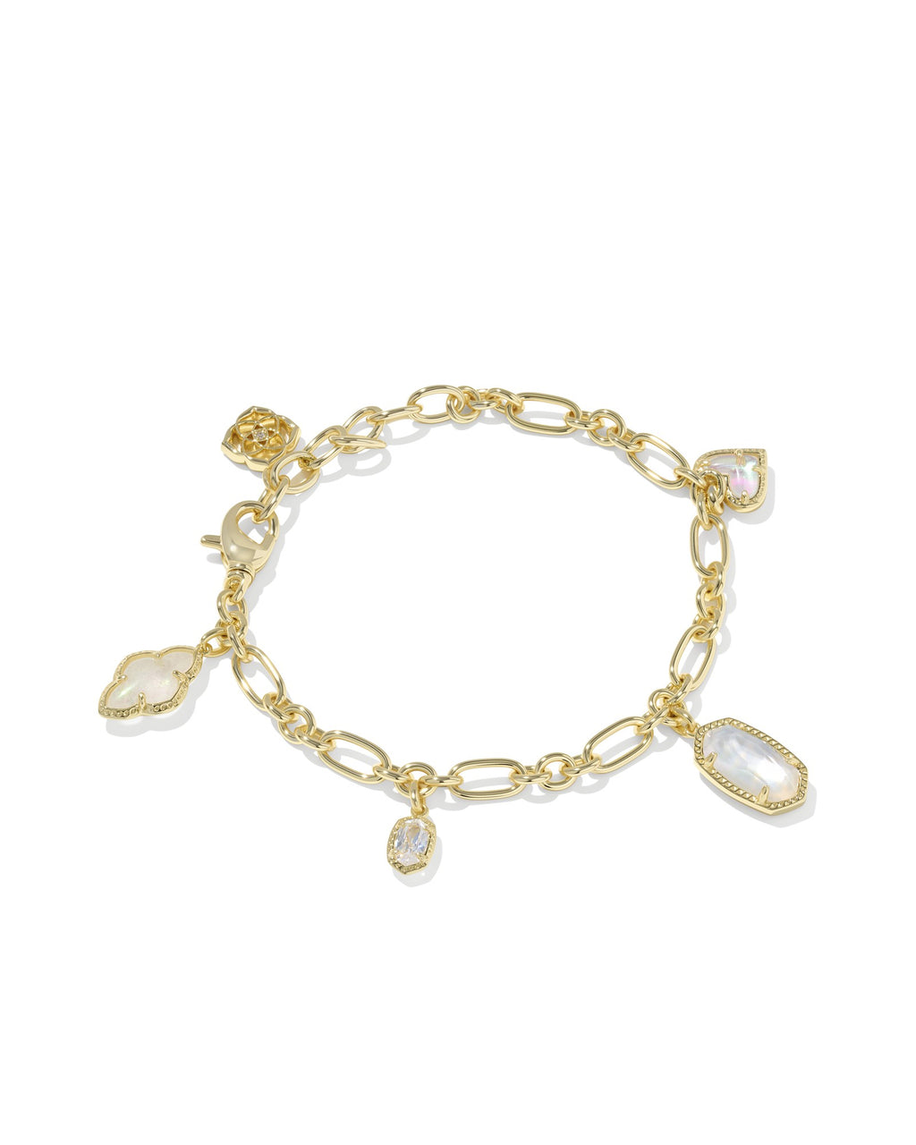 Kendra Scott Icon Charm Bracelet - Gold Neutral Mix