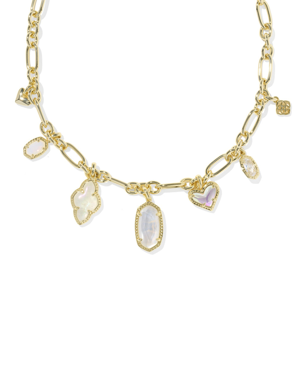 Kendra Scott Icon Charm Necklace - Gold Neutral Mix