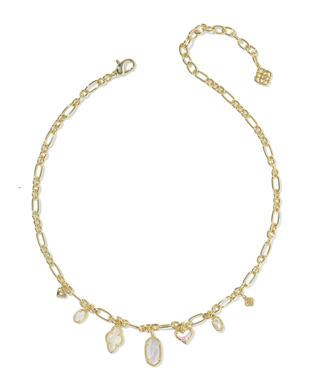 Kendra Scott Icon Charm Necklace - Gold Neutral Mix