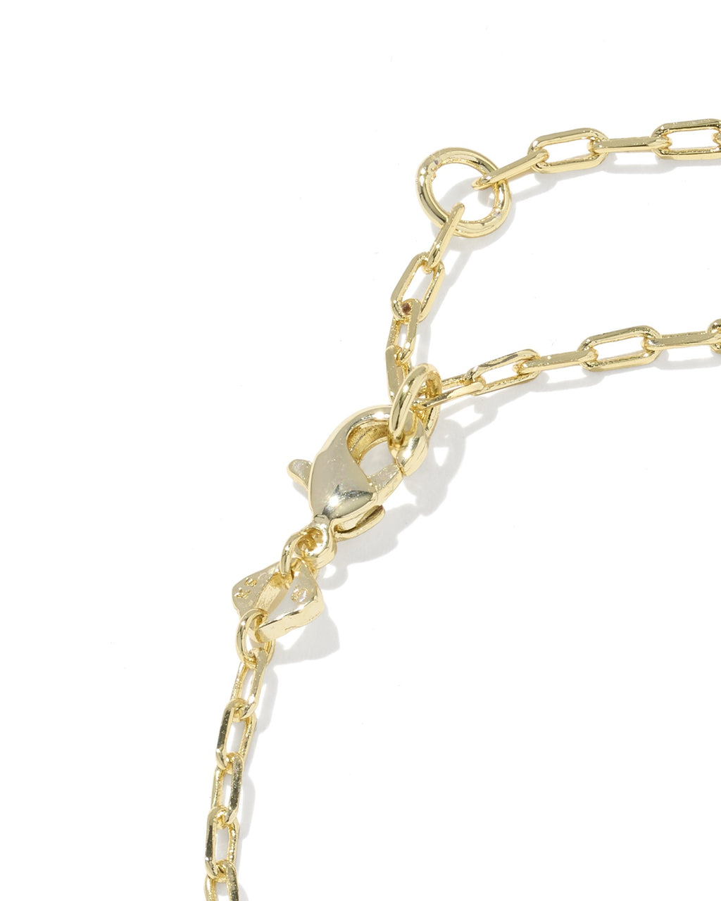 Kendra Scott Elaina Luxe Chain Bracelet - Gold Light Blue CZ