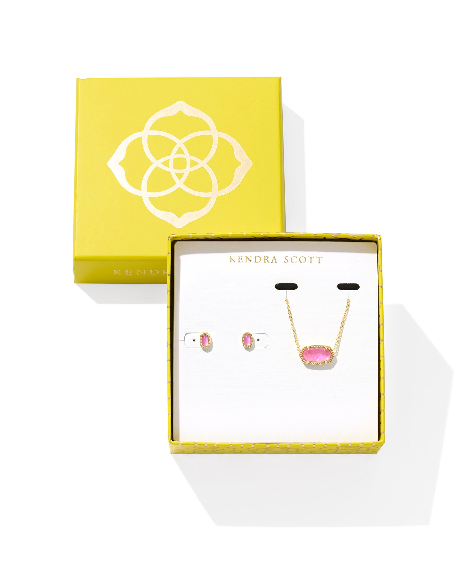 Kendra Scott Elisa & Mini Ellie Gift Set - Gold Azalea Illusion