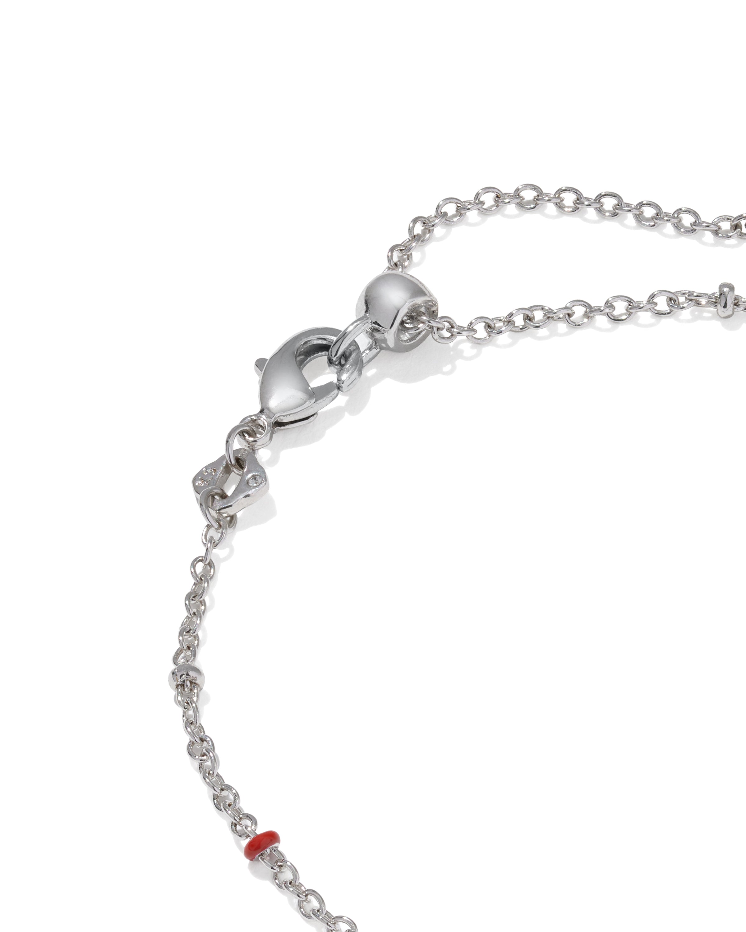 Kendra Scott Mini Cassidy Delicate Chain Bracelet - Silver Cobalt Blue Illusion