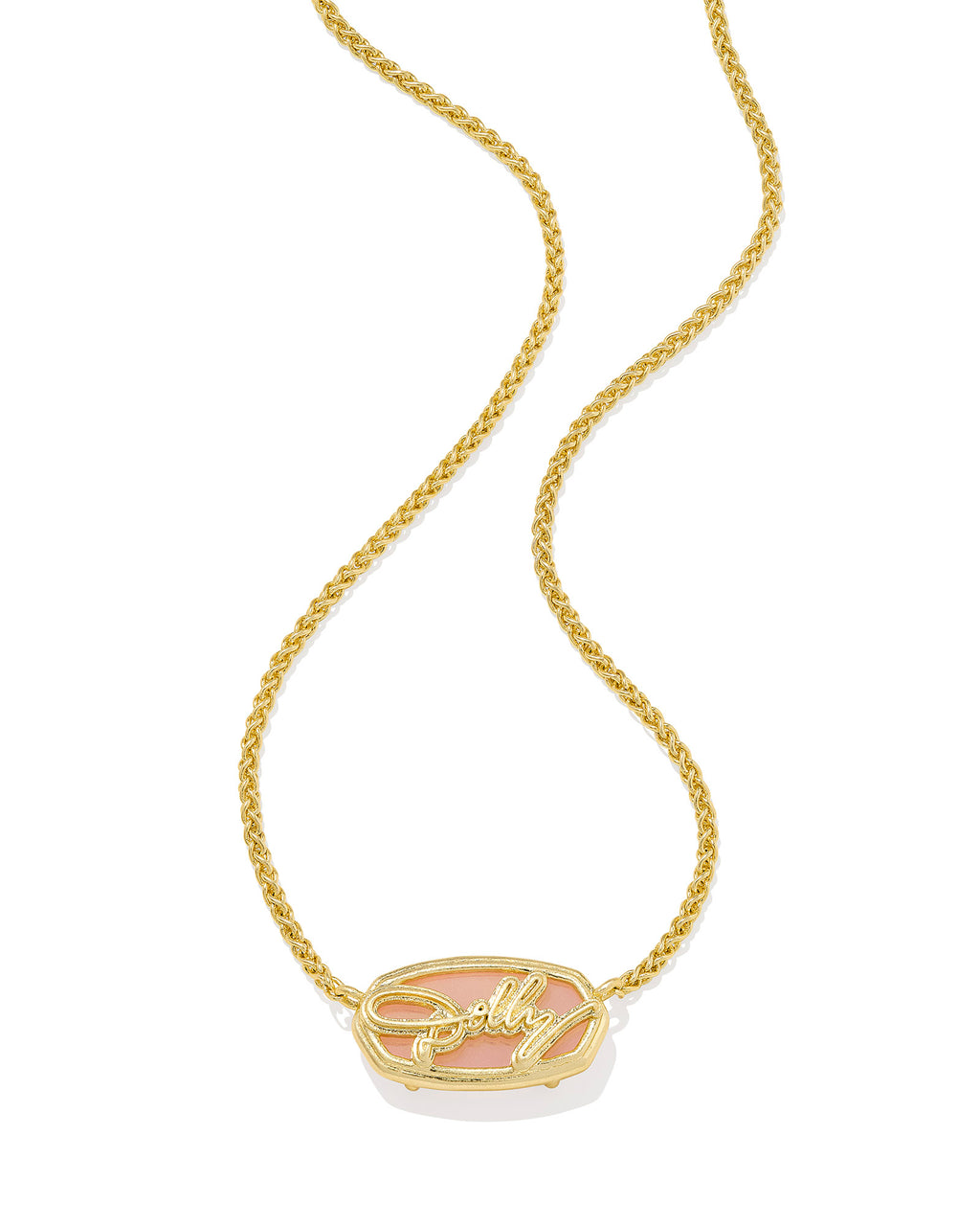 Kendra Scott Dolly Parton Elisa Butterfly Multi Strand Necklace - Gold Light Pink Drusy