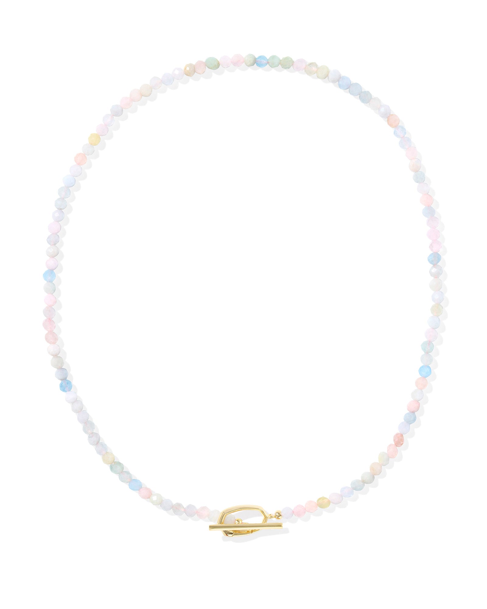 Kendra Scott Sylvia Strand Necklace - Gold Morganite Ombre