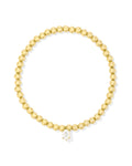 Kendra Scott Cailin Stretch Bracelet -  Gold Ivory Mother Of Pearl