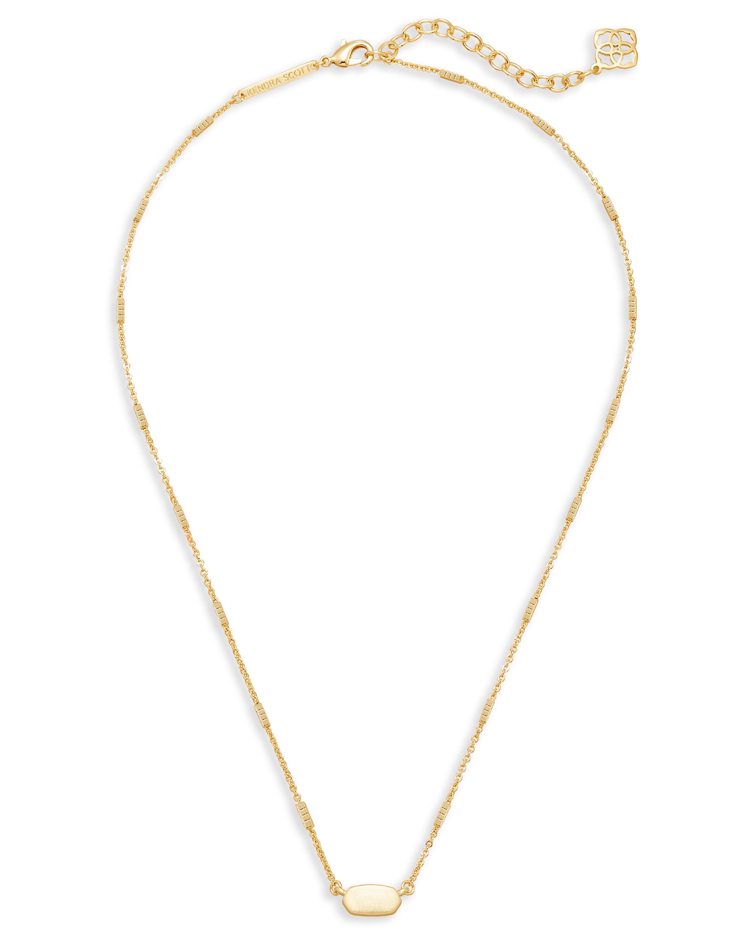 Kendra Scott Fern Necklace - Gold Metal – Calligraphy Creations In KY