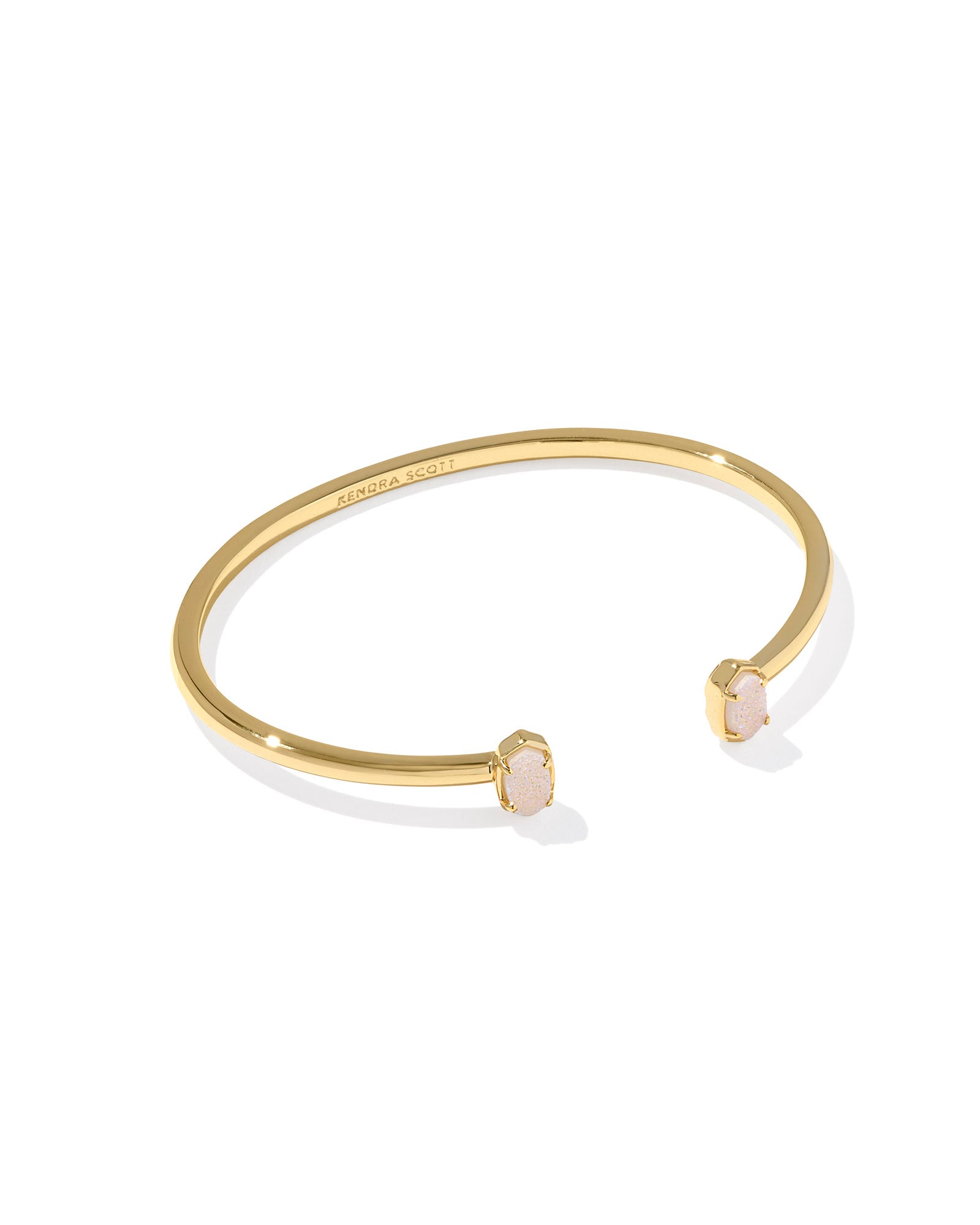 Kendra Scott Emilie Cuff Bracelet - Gold Iridescent Drusy