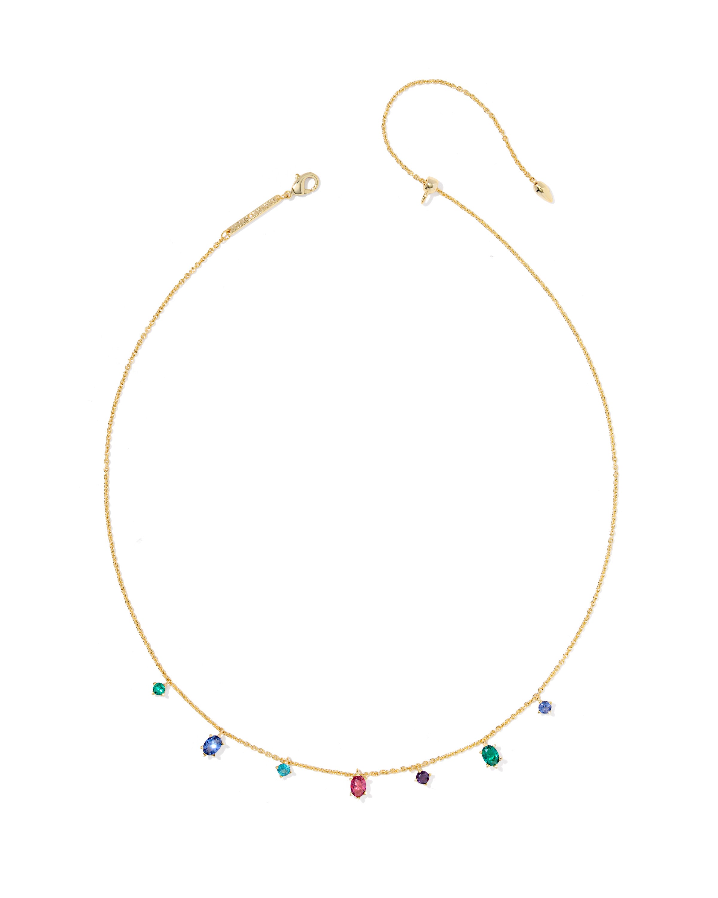 Kendra Scott Cailin Delicate Strand Necklace - Gold Multi Mix