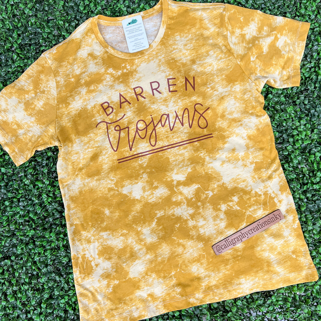 Barren Co. Trojans Tie Dye Tee