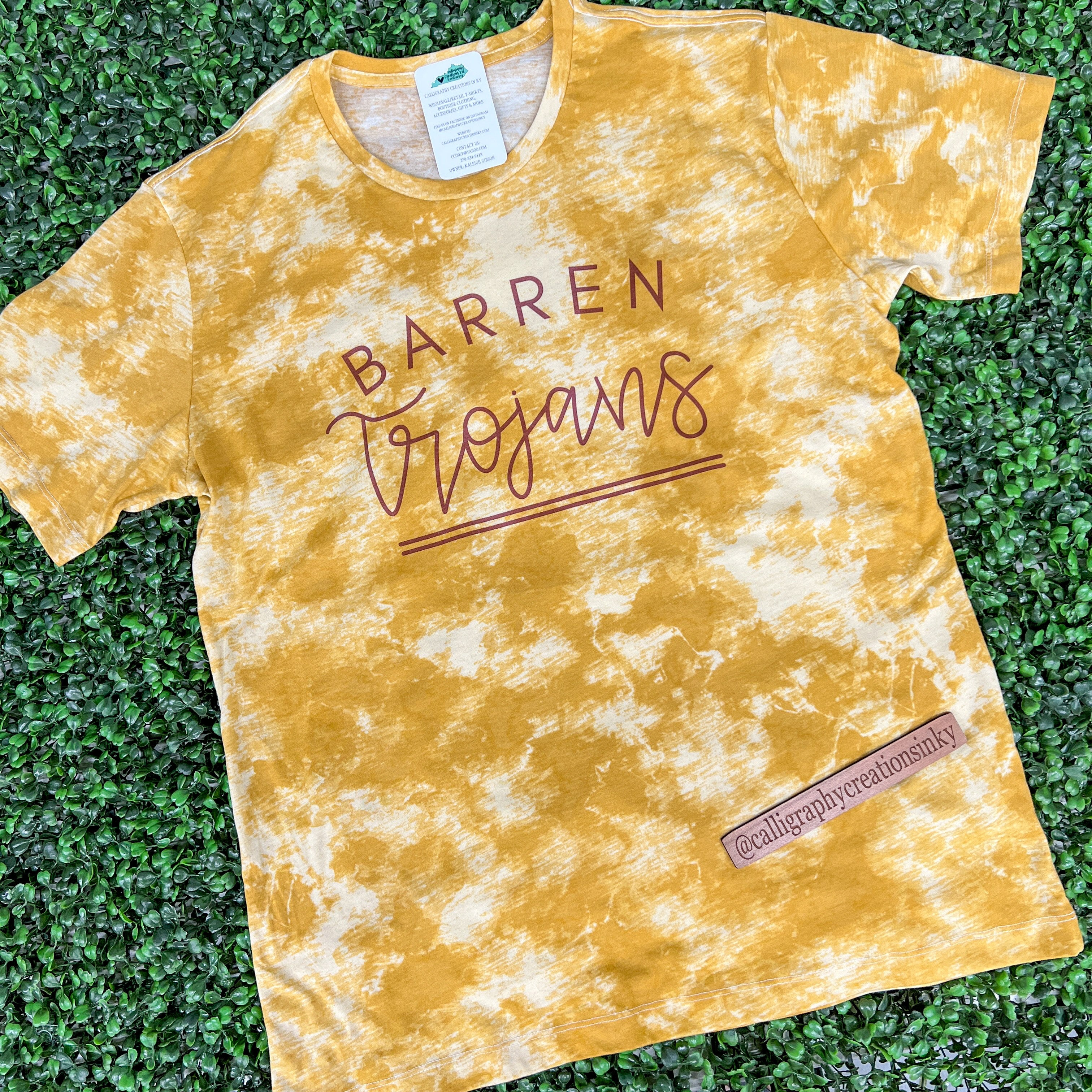 Barren Co. Trojans Tie Dye Tee