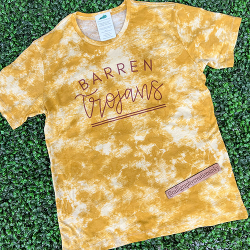 Barren Co. Trojans Tie Dye Tee