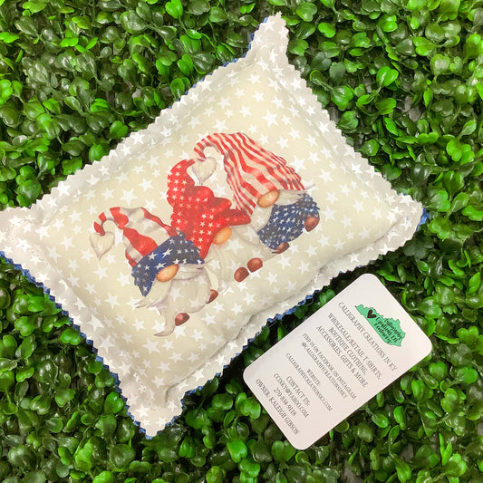 Handmade Mini Gnomes Pillow