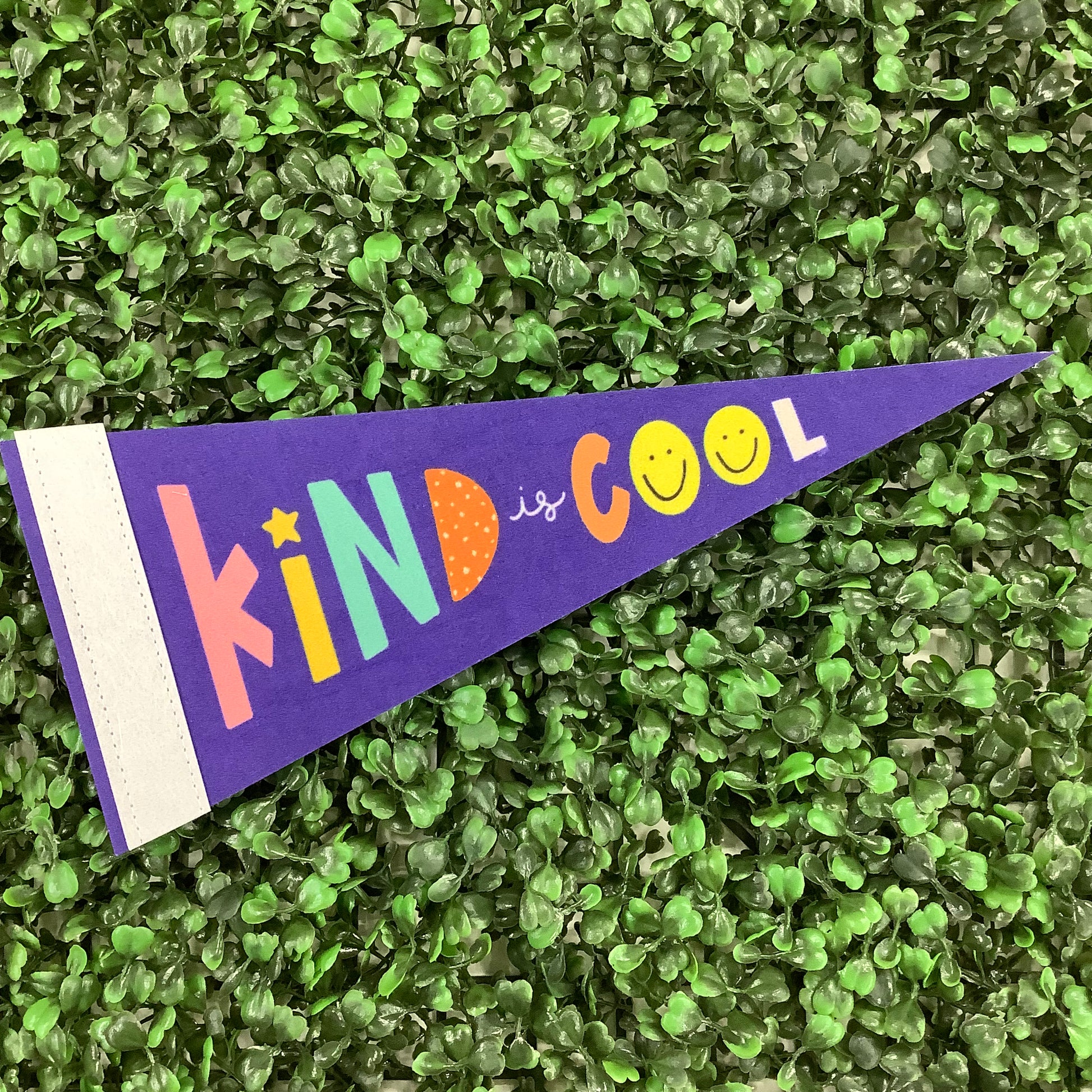 Kind Is Cool Pennant Flag Calligraphy Creations In KY