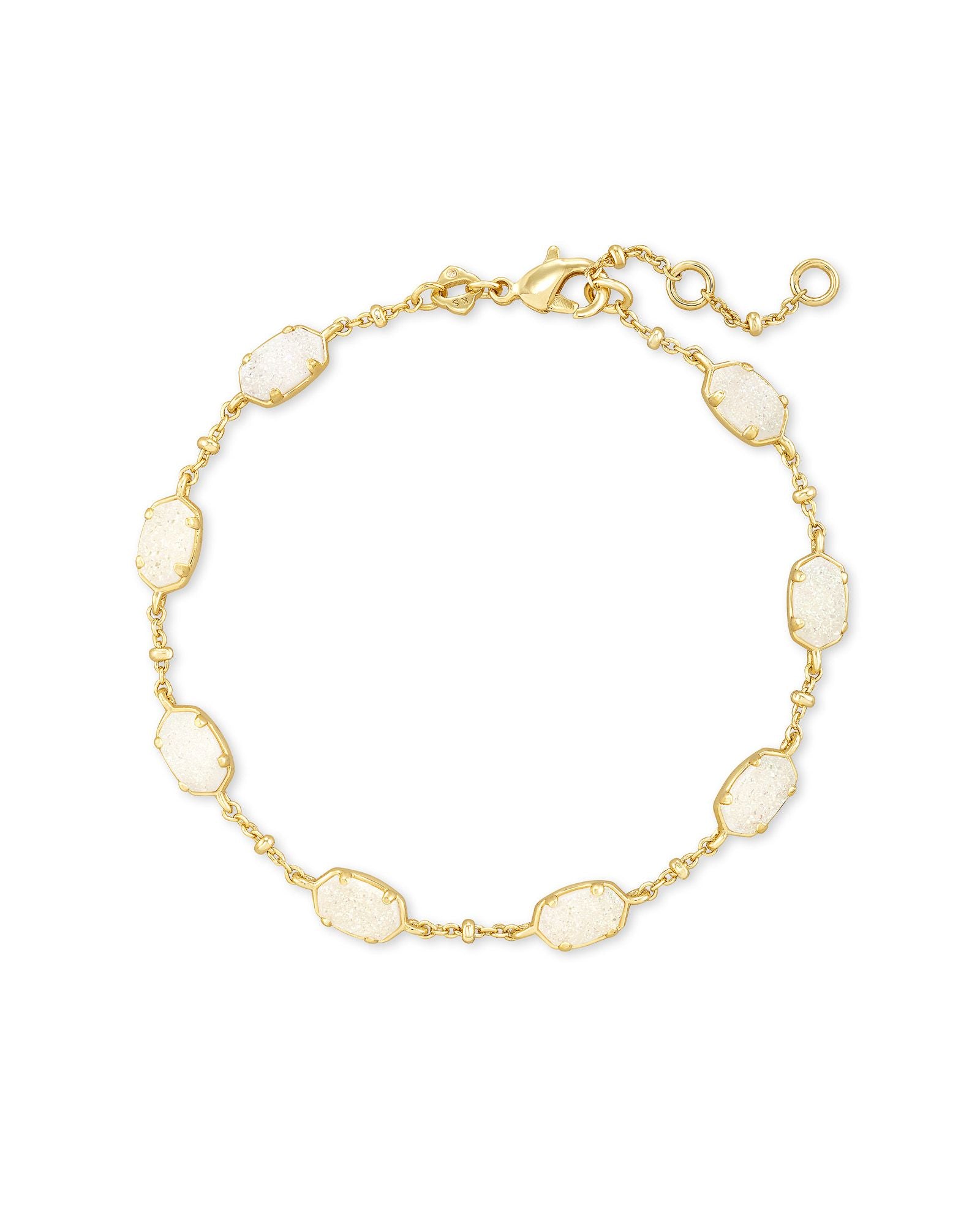 Kendra Scott Emilie Link Bracelet - Gold Iridescent Drusy