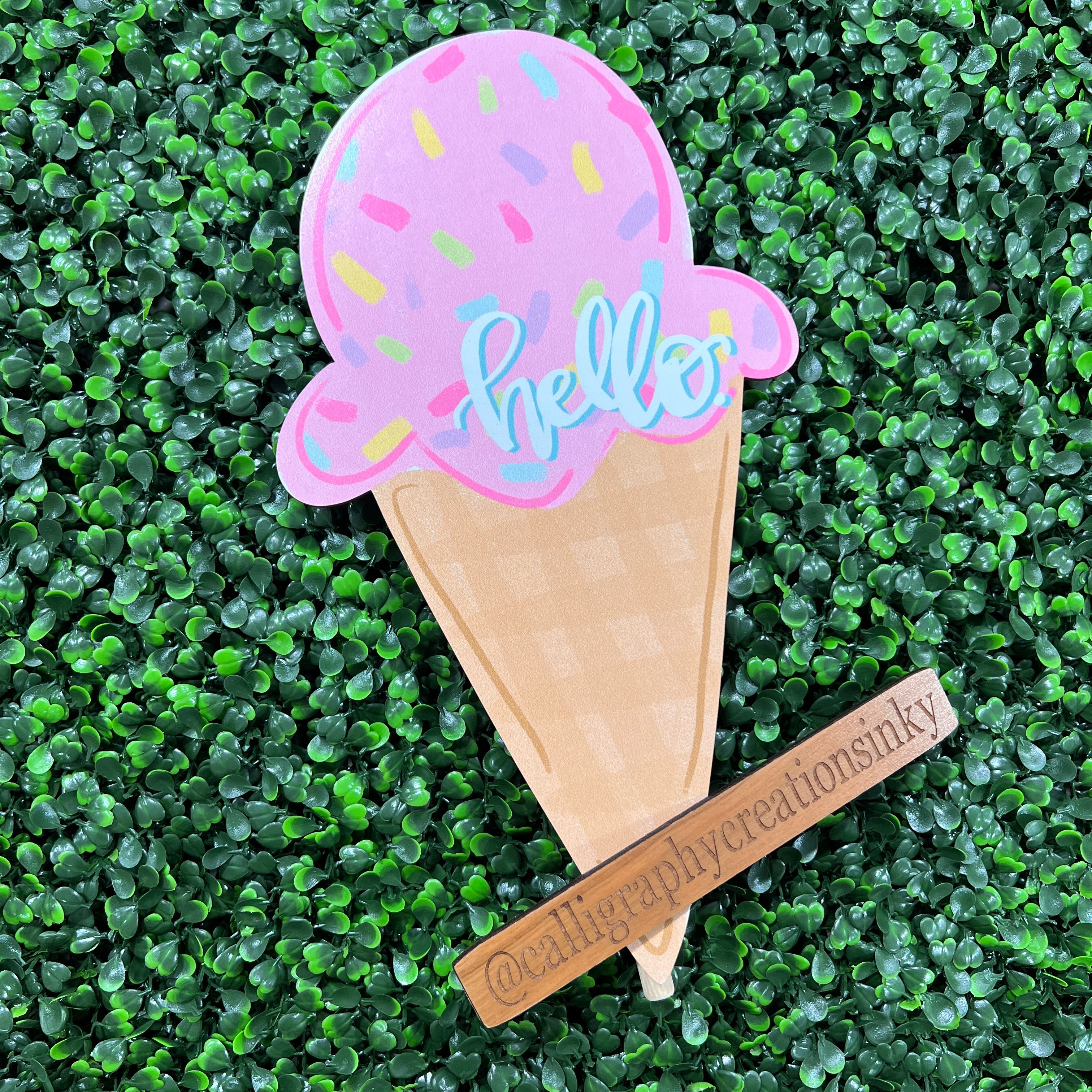 Hello Ice Cream Doodles By Rebekah Topper *FINAL SALE*