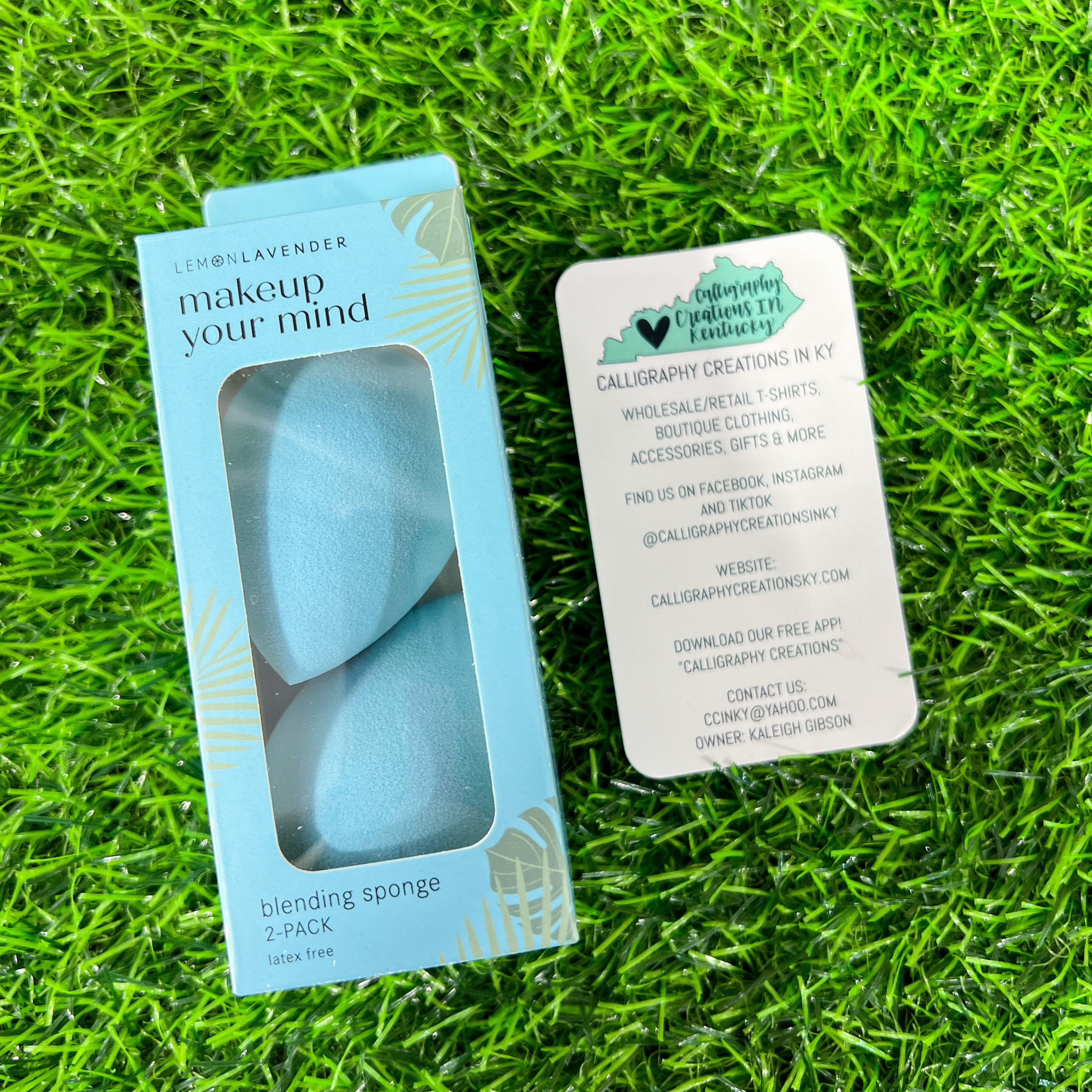 Beauty Blending Sponge 2 Pack-Blue