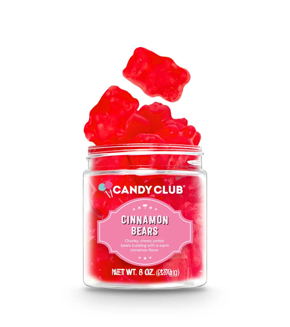 Cinnamon Gummy Bears - Candy Club Gourmet Candy