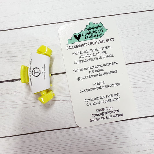 Buttercup Tiny Hair Clip