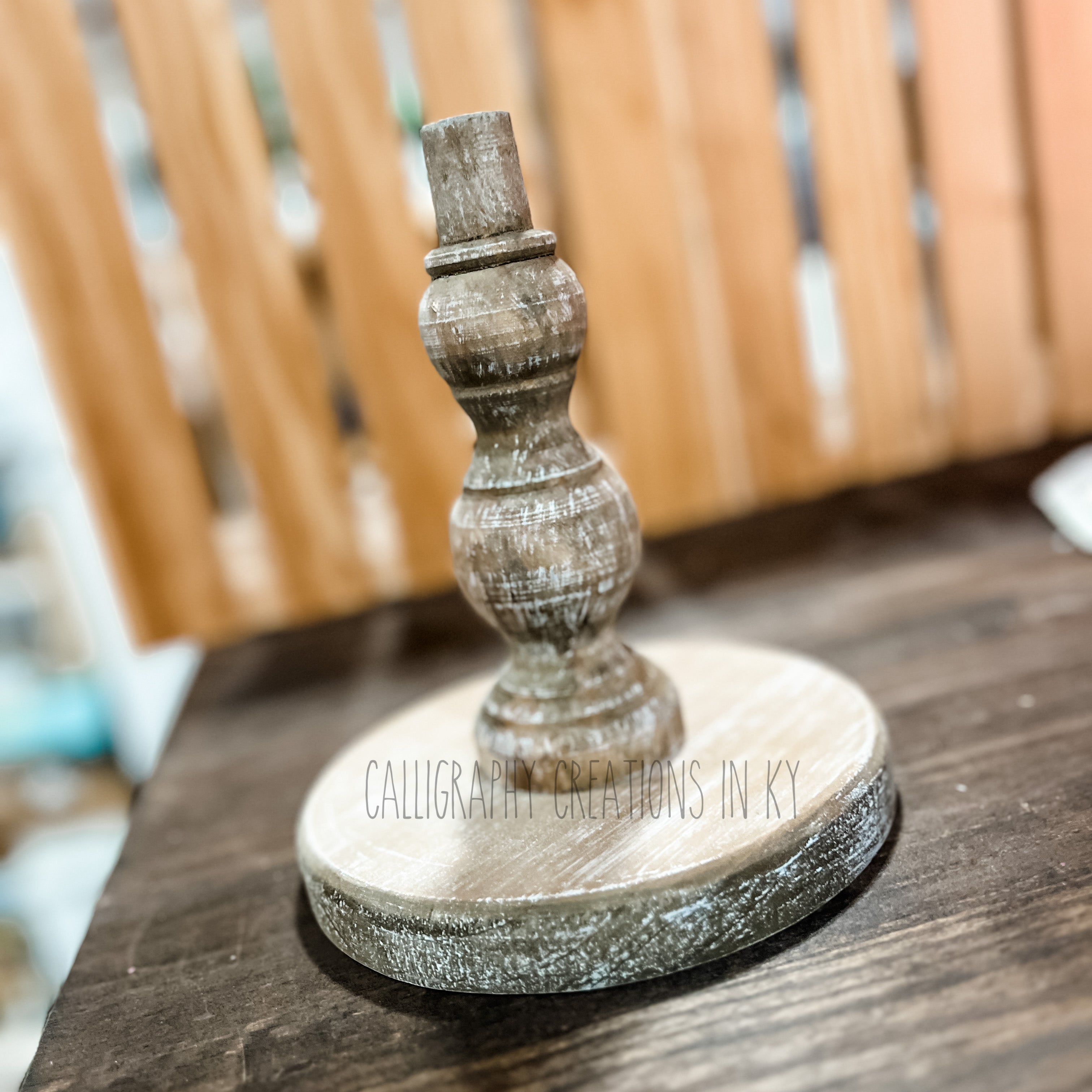 Doodles by Rebekah Topper Base Only-Rustic