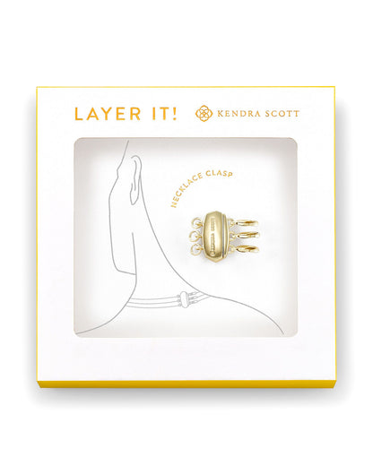 Kendra Scott Layer It! Necklace Clasp - Gold Metal