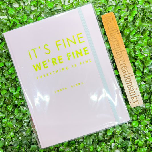It’s Fine Hardbound Journal